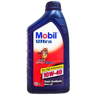 Моторное масло Mobil Ultra 10W40 полусинтетическое 1л