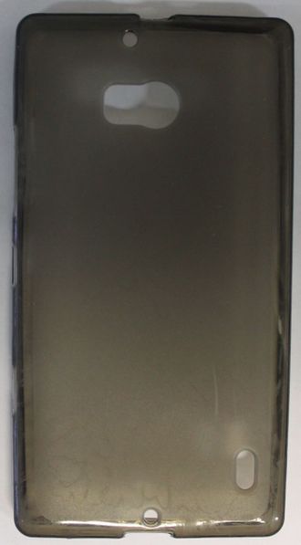 Защитная крышка силиконовая Nokia Lumia 930 серая