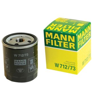 Фильтр масляный W712/73 MANN (FORD Mondeo 11.00->/Focus 10/03->/MAZDA III 2.0 10.03->)