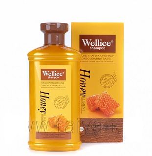 Wellice Шампунь для волос Мёд, блеск и укрепление, 400 мл. 258535