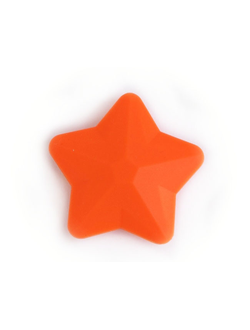 Силиконовая Звезда 45 мм Оранжевый