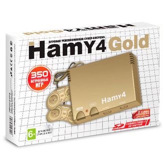 Sega - Dendy &quot;Hamy 4&quot; (350-in-1) Classic Gold