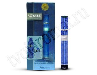 Парфюм Royale Blue / Королевский Синий (10 мл) от Rasasi, мини парфюм мужской