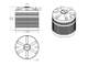 Емкость вертикальная пластиковая 5000 литров серии ЭВЛ