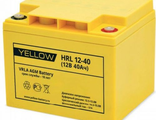 Аккумулятор AGM HRL 12-40 Yellow