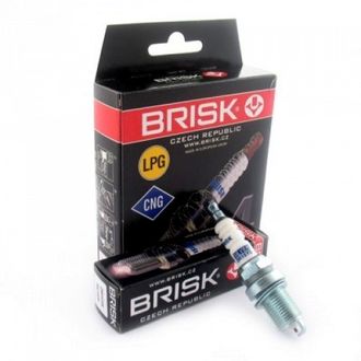 Свечи зажигания "BRISK" LR15YS-N SILVER  Чехия (ВАЗ 2108-2110 карб. и инж.) в индив. уп. компл.