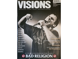 Visions Magazine April 1998 Bad Religion, Soundgarden, Иностранные музыкальные журналы, Intpressshop