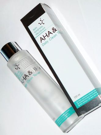 Тонер для лица AHA & BHA Daily Clean Toner MIZON 150мл