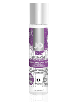 Массажный гель-лубрикант All-In-One Massage Glide Lavender с ароматом лаванды - 30 мл.