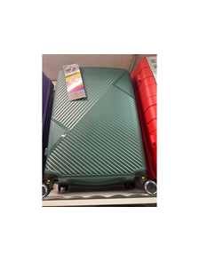 Комплект из 3х чемоданов Impreza Полипропилен S,M,L темно-зеленый