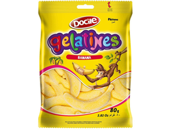 Жевательный мармелад Docile GELATINES BANANA (со вкусом банана)