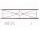 Оградка черная №2