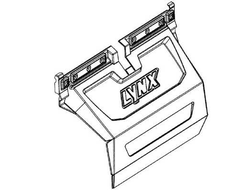 Брызговик оригинальный BRP 520001067/ 520001407 для BRP LYNX/Ski-Doo