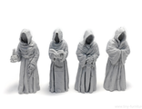 Monk statues