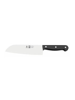 Нож японский Santoku 180/300 мм. черный TECHNIC Icel /1/6/