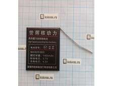 АКБ №64 со шлейфом  3,7 V 1400 mAh 65*51*4 мм