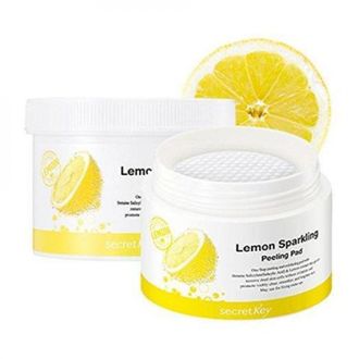 Диски ватные для очищающие Lemon Sparkling Peeling Pad 70шт