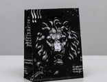 Пакет ламинированный вертикальный «Царь зверей», MS 18 × 23 × 10 см   65 р     S 12 × 15 × 5.5 см 45 р