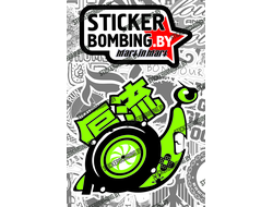 стикер -Turbo Snail