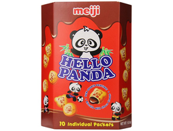 Печенье Meiji Hello Panda с шоколадной начинкой 20 гр (12 шт)*12