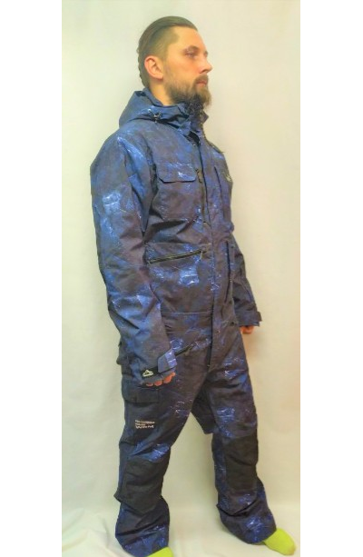 Горнолыжный комбинезон мужской WHS синий 5110115