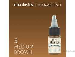 Tina Davies 3 Medium Brown