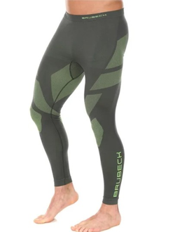 Кальсоны мужские Brubeck DRY графито-лимон