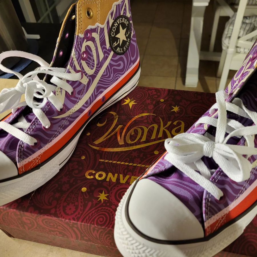 Коллаборация Converse x Wonka