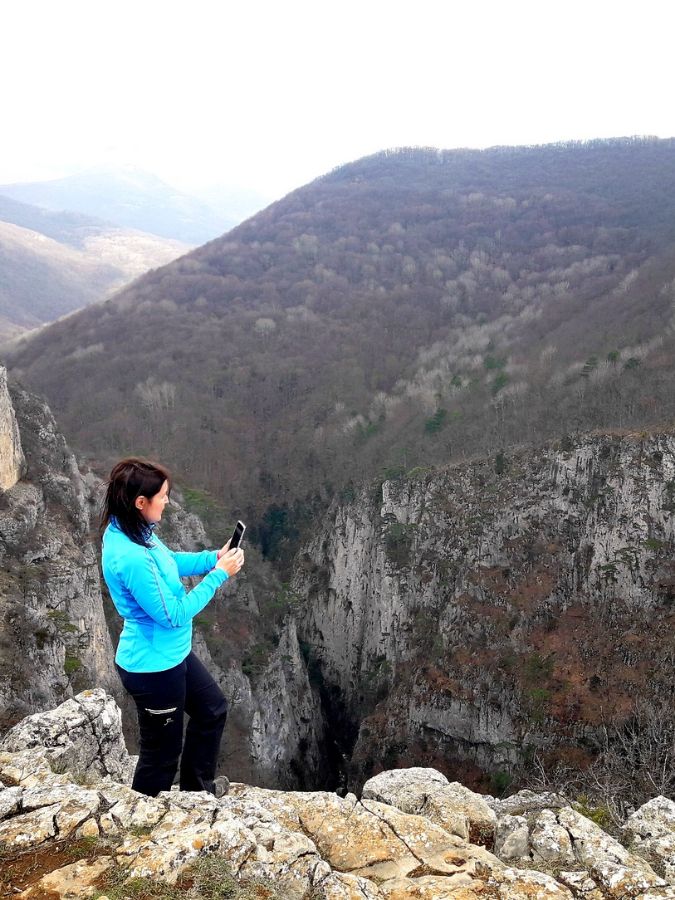 Активный тур в горы Крыма весной, Большой каньон Крыма