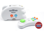 SEGA Genesis Nano Trainer + 40 игр (геймпад, AV кабель) белый