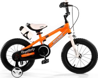 Детский велосипед Royal Baby Freestyle Steel 18" оранжевый