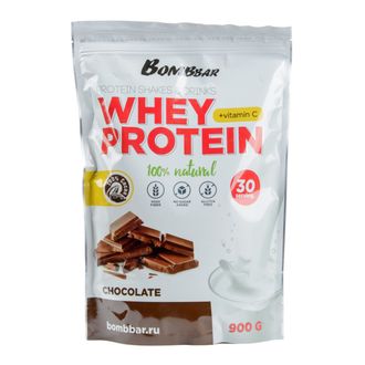 (BombBar) - Whey Protein - (900 гр) - (шоколад)