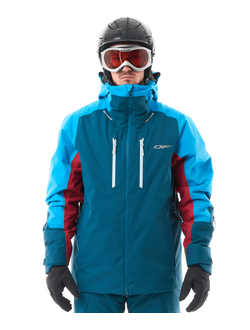 Куртка горнолыжная мужская Dragonfly Gravity Man Dark Blue Cherry 810220-25-442