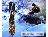 Наклейка на сноуборд Chlorine Stems