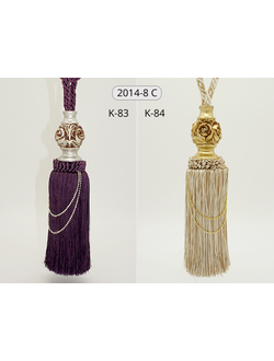 Арт. 2014-8 NEW. Кисти с розочками, 80-83 см