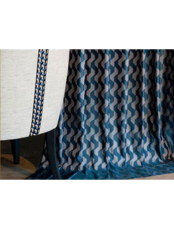 Bolero, ткань портьерная с жаккардовым геометрическим узором