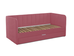 Кровать для девочки Creсker в ткани микровелюр (цвет 014)