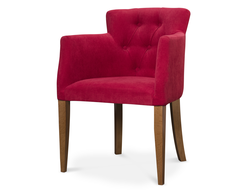 Кресло Парма, Размер 590х560х810 (высота сидения: 460) мм, тон массива и обивка на выбор