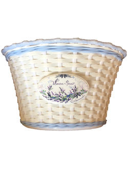 Корзинка для велосипеда детская на руль P04 Lavender