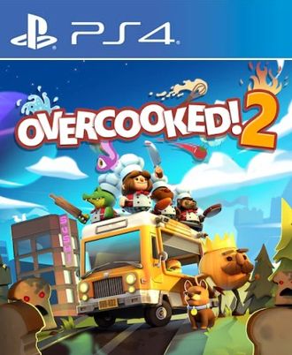 Overcooked! 2 (цифр версия PS4 напрокат) 1-4 игрока