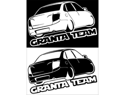 Наклейка Granta team