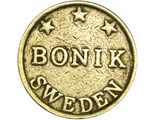 Bonik игровой жетон, Швеция
