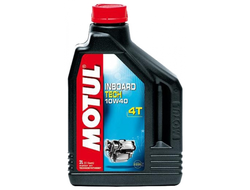 Специальное масло для стационарных дв. MOTUL INBOARD TECH 4T 10W-40 2 л. полусинтетическое