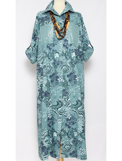 Платье - рубашка "Карманы в пайетках" бирюзовое, сирень, фуксия, жёлтое, лимон, белое р.46-52