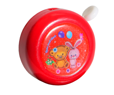 Звонок велосипедный детский с рисунками YL 45