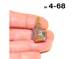 Висмут выращенный (кристалл) №4-68: 8,5г - 23*12*12мм