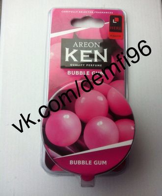 ароматизатор на панель Areon Ken Bubble Gum