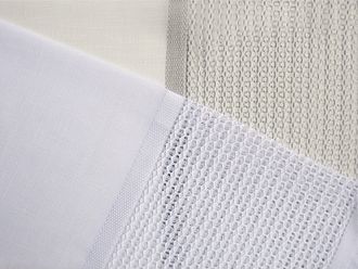 Легкая вуаль с разной плотностью для занавесок белого и жемчужно-серого цветов