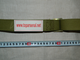 Russian-Soviet Army Saiga/AK-74 canvas gun sling two snap locks GREEN