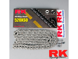 Цепь RK 520XSO-114 для мотоциклов до 750 (с сальниками RX-RING)